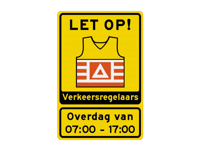 602413_Verkeersbord_VKR02_a_Let_op_Verkeersregelaars_met_tekst_Geel_p2