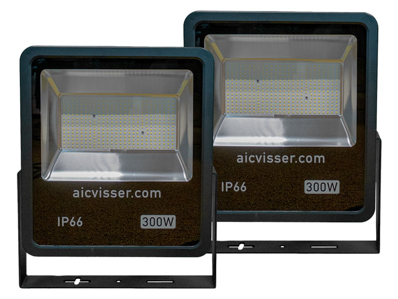 LED-bouwlamp AIC VA 300 W kl1 | 2 stuks