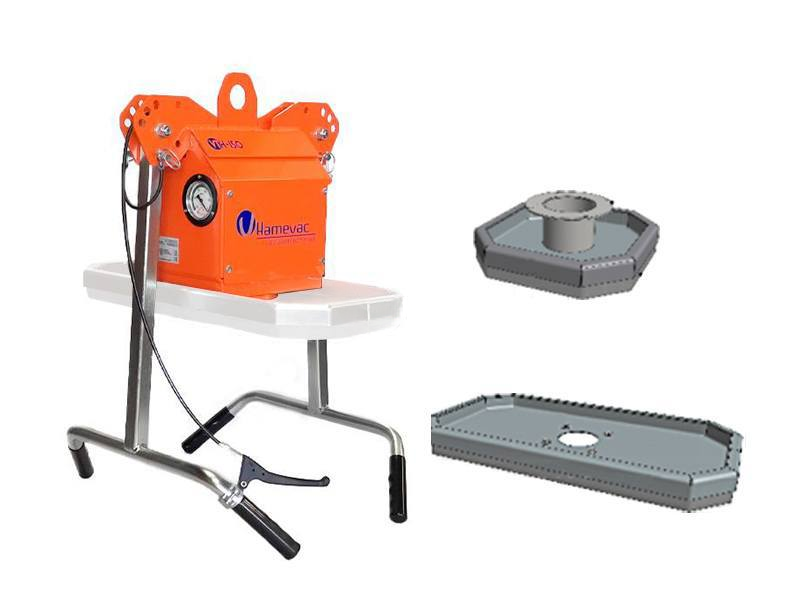 Tegeltiller Hamevac VTH-150-BL + Zuignap 150 kg