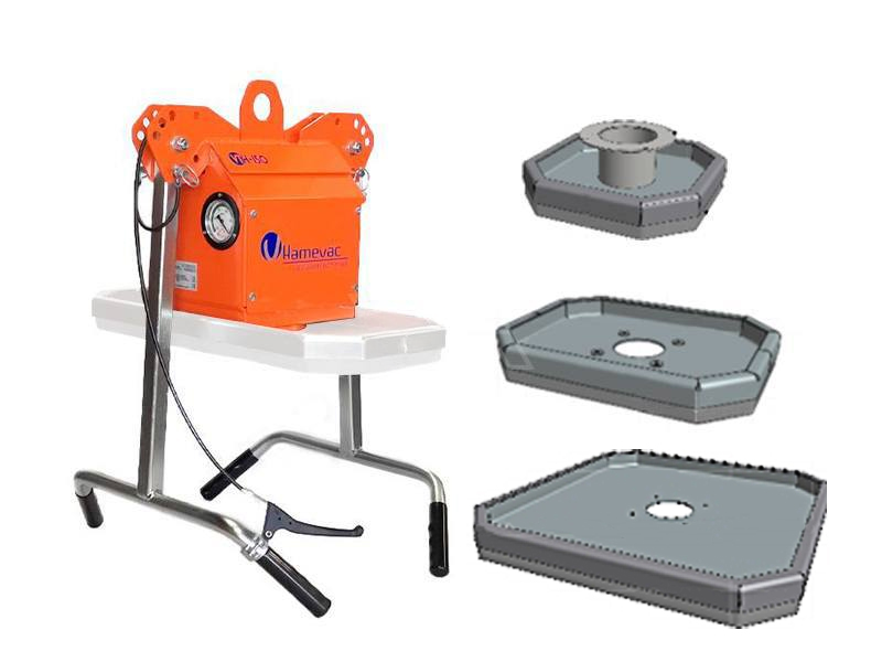 Tegeltiller Hamevac VTH-150-BL + Zuignap 50, 95  200 kg
