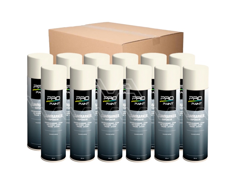 Markeringsverf Lijnmarker Superieur 1-2 jaar 500 ml | 12 stuks