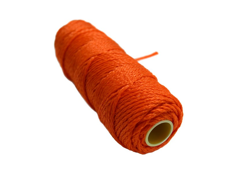 Metselkoord / Uitzetdraad gevlochten oranje | Doos van 24 klossen