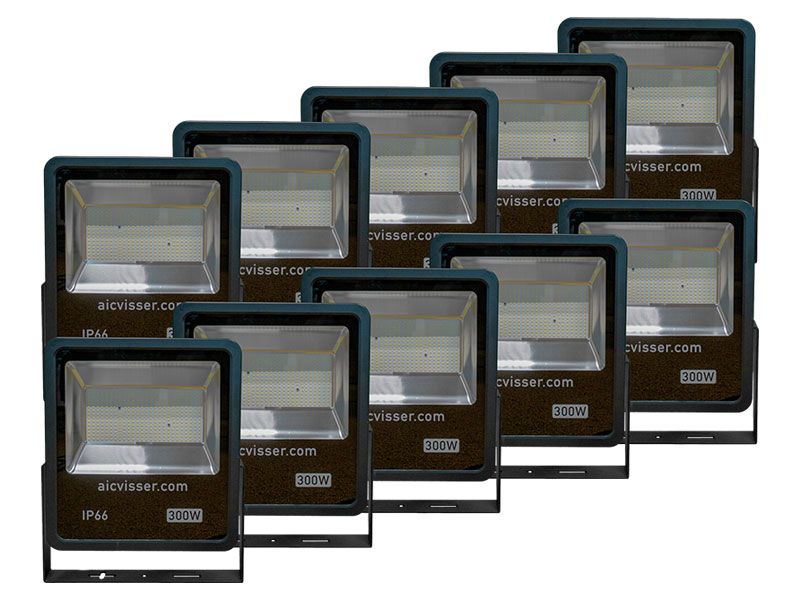 LED-bouwlamp AIC VA 300 W kl1 | 10 stuks