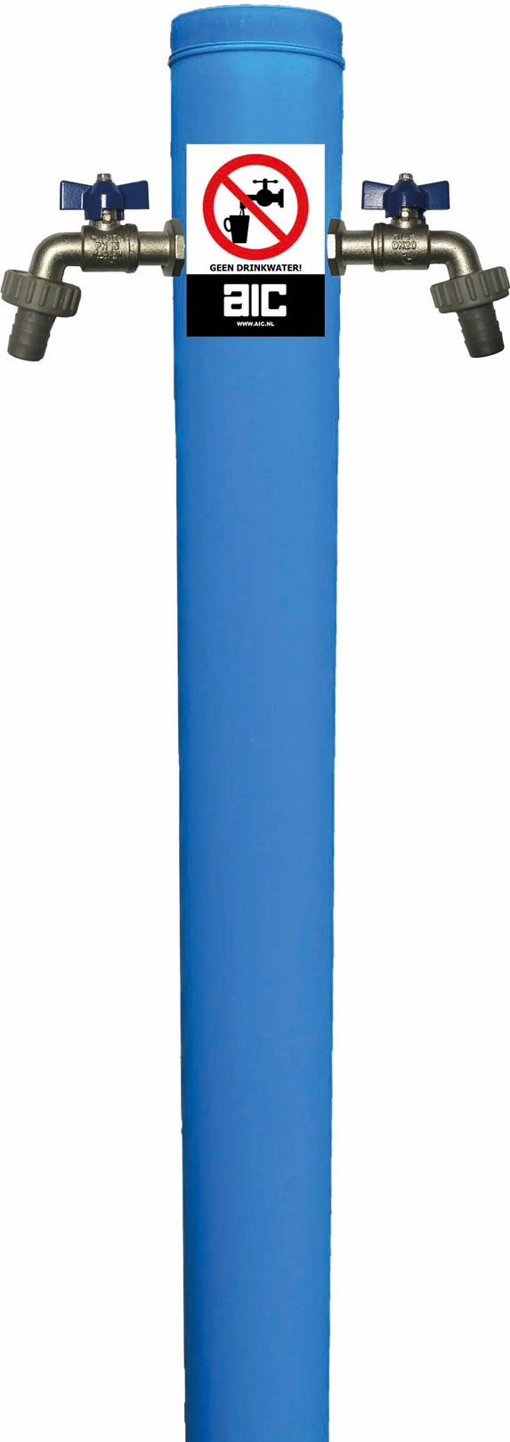 Standleiding zwaar geïsoleerd slagvast 32mm incl. 2x kraan en T-stuk