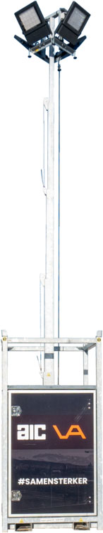 Lichtmasten telescopisch