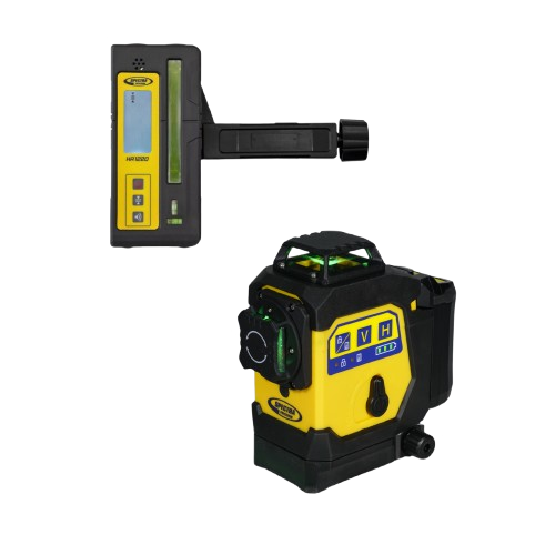 Spectra Kruislijnlaser LT360G + HR1220 handontvanger